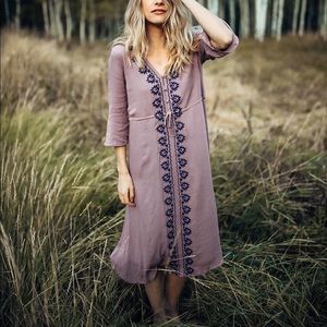 Cocinera Embroidered Dress